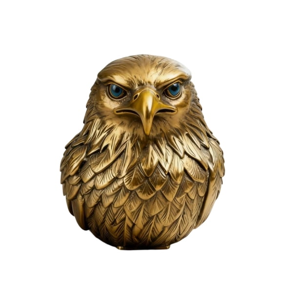 Eagle Figurine under $5! Cagogo Eagle Figurine with Determined Gaze, Majestic Bird Statue Home Decor, Inspirational Eagle Ornament, Office Desk Decoration, Symbol of Strength Eagle Sculpture