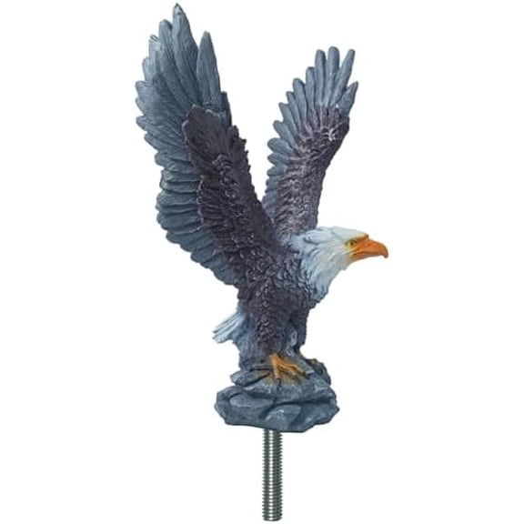 Eagle Flag Pole Topper, Eagle for Flag Pole Top, Flagpole Topper, Waterproof Indoor & Outdoor Decor, Ornament Ball$$Garden & Patio