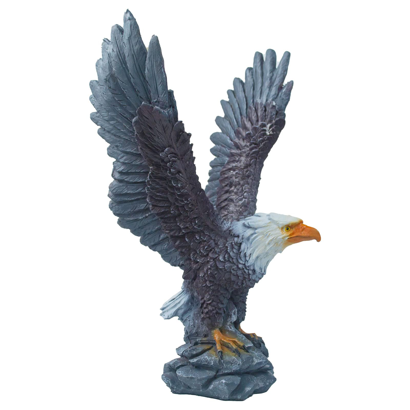 Eagle Flag Pole Topper Outdoor Waterproof Flagpole Finial 12.59 Inch ...