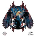 thumbnail image 1 of Eagle Flames - 3" Vinyl Sticker - For Car Laptop I-Pad Phone Helmet Hard Hat - Waterproof Decal, 1 of 1