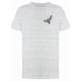 thumbnail image 1 of Eagle Flying Sketch Upperside Tee Men's -Image by Shutterstock, 1 of 2