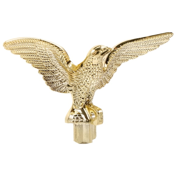 Eagle For Flag Pole Golden Plastic 1Pack for Square