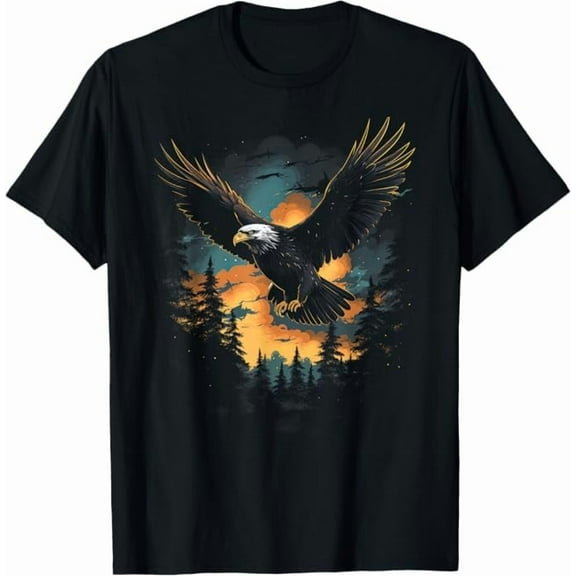 Eagle Forest Animal Wildlife Humor Eagle Lover Gifts Unisex Men Women T-Shirt