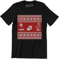 thumbnail image 1 of Eagle Fox Snake Fish - Merry Christmas Xmas Holiday Men's T-Shirt, 1 of 4