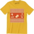 thumbnail image 1 of Eagle Fox Snake Fish - Merry Christmas Xmas Holiday Men's T-Shirt, 1 of 4