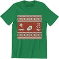thumbnail image 1 of Eagle Fox Snake Fish - Merry Christmas Xmas Holiday Men's T-Shirt, 1 of 4
