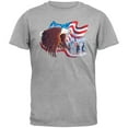 thumbnail image 1 of Eagle Freedom Heather Gray T-Shirt - X-Large, 1 of 1
