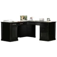 thumbnail image 1 of Eagle Furniture 72100WPBK Coastal Computer Desk, Antique Black, 1 of 1