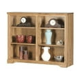 thumbnail image 1 of Eagle Furniture 93836NGCR Oak Ridge 36 in. Double Wide Bookcase, Caribbean Rum, 1 of 1