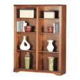 thumbnail image 1 of Eagle Furniture 93860NGDK Oak Ridge 60 in. Double Wide Bookcase, Dark Oak, 1 of 1