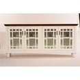 thumbnail image 1 of Eagle Furniture VN371880ORCR 80 in. Caribbean Rum Vintage Entertainment Console, Iron Ore, 1 of 1