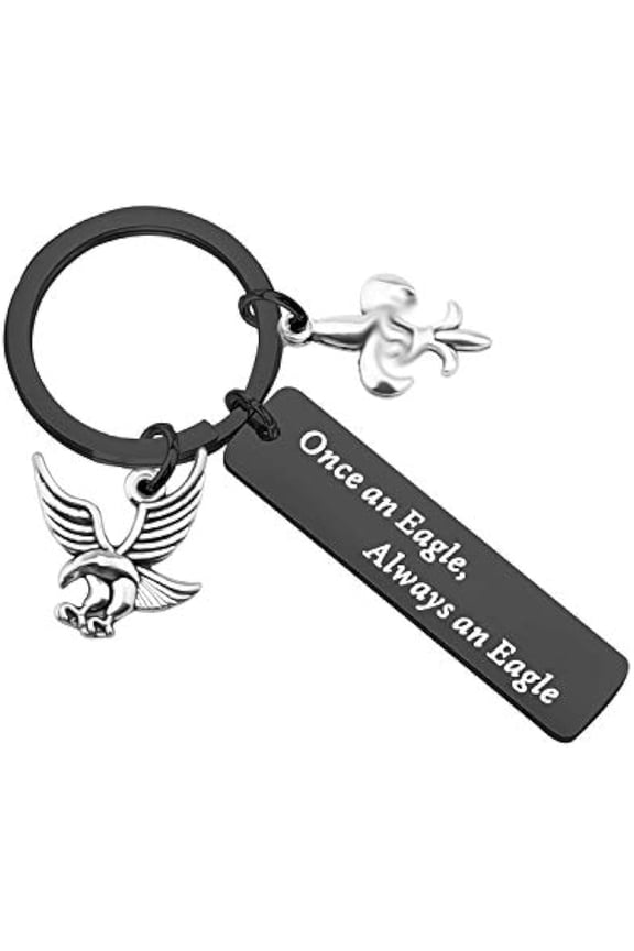 Eagle Gift for Scouts Scout Keychain Scouts Leader Gift Scout Court of Honor Gift Eagle Keychain