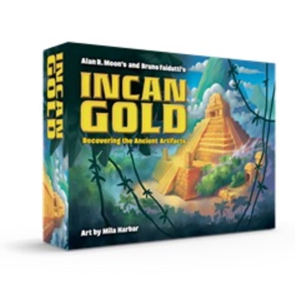 Eagle-Gryphon Games Incan Gold - Recovering the Ancient Artifacts (2024 Edition) New