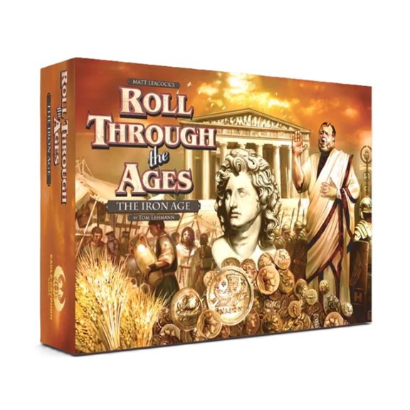 Eagle-Gryphon Games Roll Through the Ages - The Iron Age (Gryphon Bookshelf Edition) New