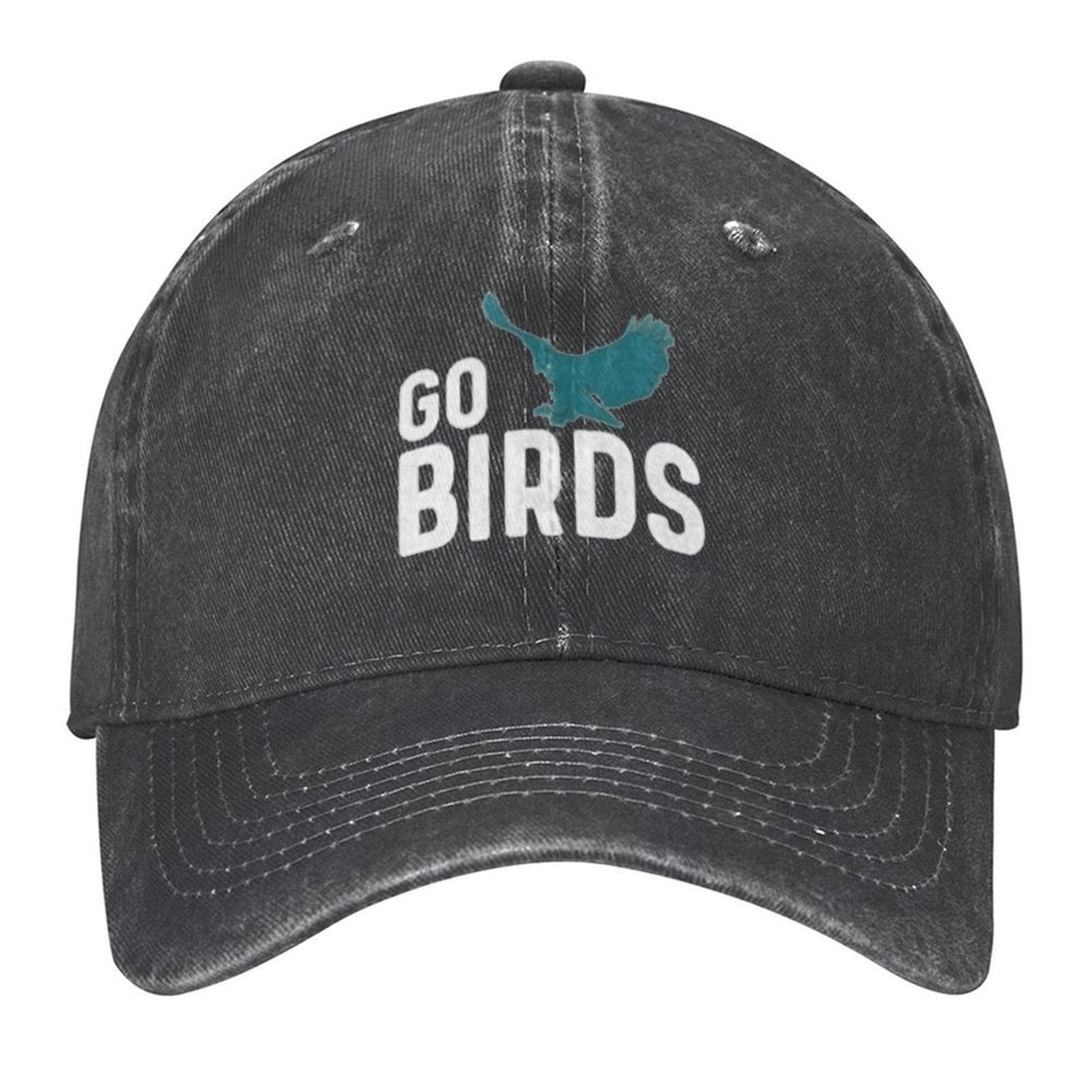 Eagle Hat Go Birds Print Vintage Wash Dad Hat Adjustable Curved Brim ...