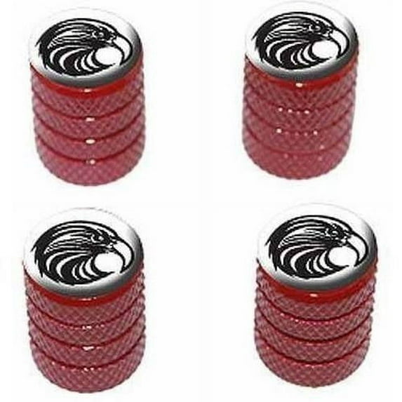 Eagle Hawk Raptor Bird Tire Rim Wheel Aluminum Valve Stem Caps, Multiple Colors