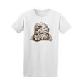 thumbnail image 1 of Eagle Head In Sketch Art T-Shirt Men -Image by Shutterstock, Male XX-Large, 1 of 2