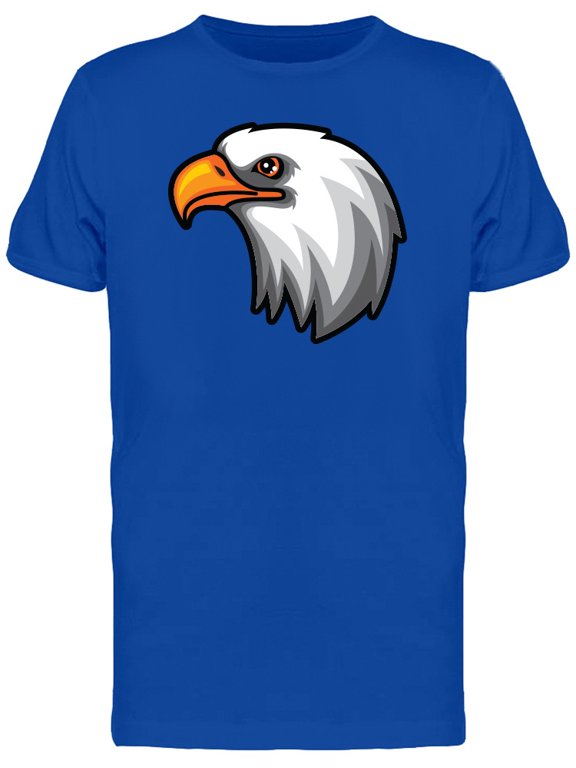 Eagle Head Logo Animal T-Shirt Men -Image by Shutterstock, Male Small