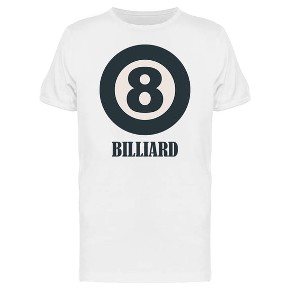 Billiard Retro 8 Ball Tee Men's -Image by Shutterstock