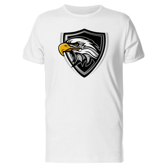 Eagle Head Mascot, Retro T-Shirt Men -Image by Shutterstock, Male Large