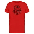 thumbnail image 1 of Eagle Head On Black Tee Men's -Image by Shutterstock, 1 of 2
