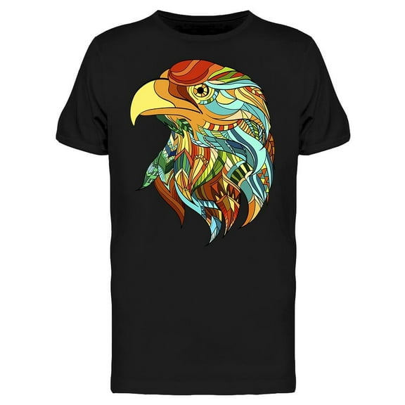 Eagle Head Ornamental T-Shirt Men -Image by Shutterstock, Male Medium