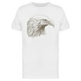 thumbnail image 1 of Eagle Head Sketch Design T-Shirt Men -Image by Shutterstock, Male Large, 1 of 2