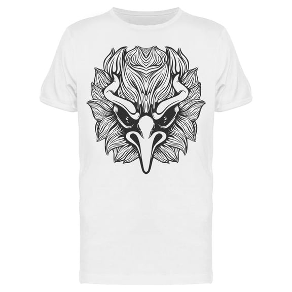 Eagle Head Tattoo T-Shirt Men -Image by Shutterstock, Male Large