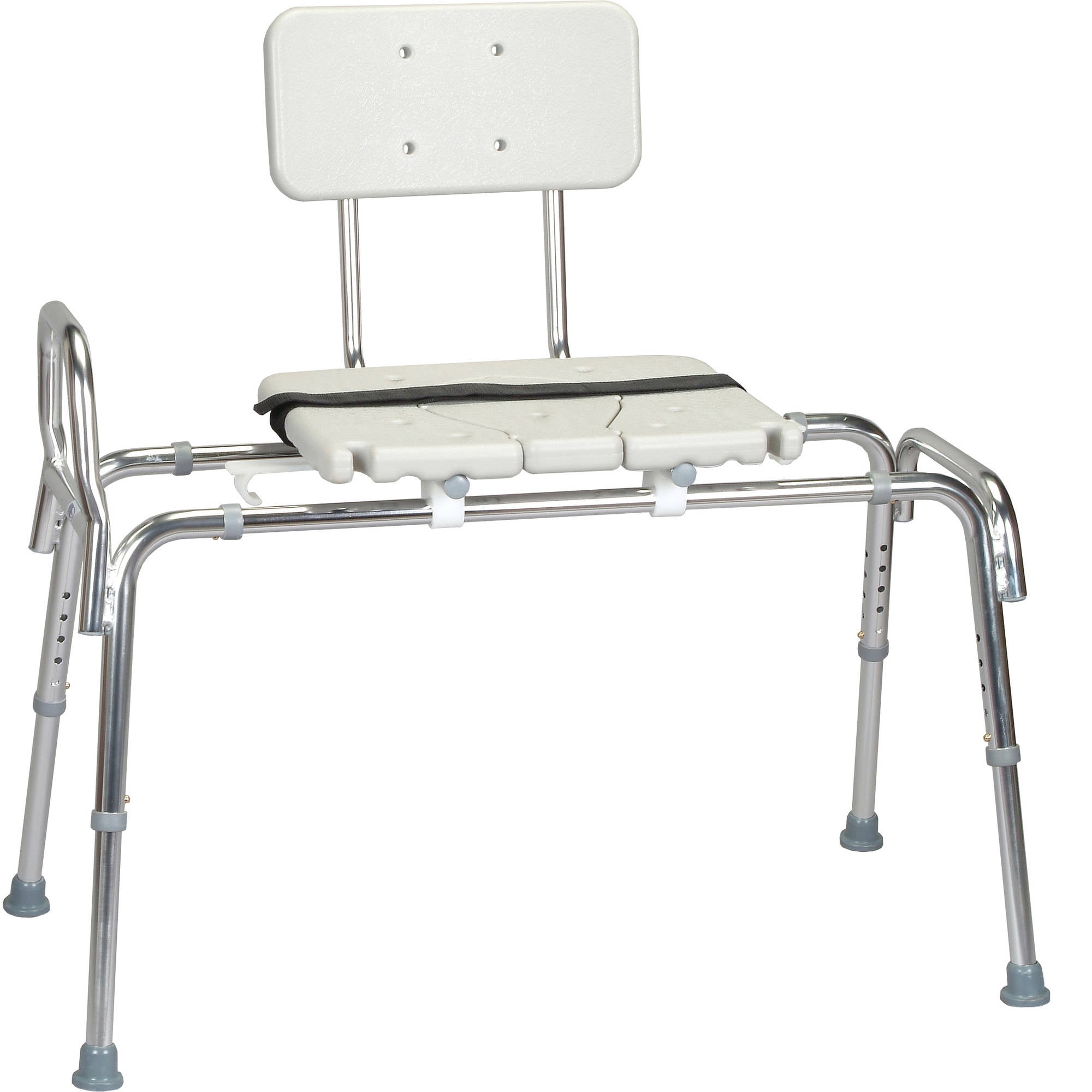 Eagle Health Aluminium Sliding Transfer Bench with Cutout Seat, Comes
