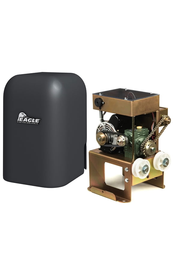 Eagle-I Slide Gate Operator with 2 Wireless Remotes.