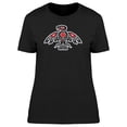 thumbnail image 1 of Eagle In Boho Native Art T-Shirt Women -Image by Shutterstock, Female Large, 1 of 2