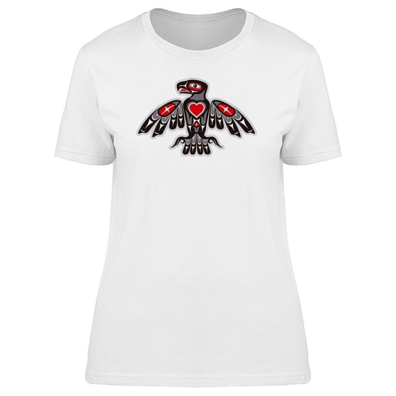 Eagle In Boho Native Art Tee Women's -Image by Shutterstock