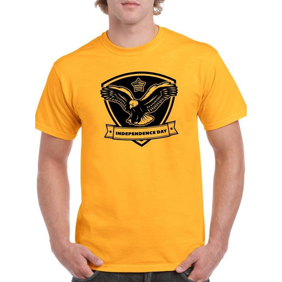 Eagle Independence Day T-Shirt Men -Image by Shutterstock, Male Small