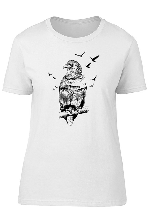 Eagle Landscape T-Shirt Men -Image by Shutterstock, Male Large