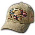 thumbnail image 1 of Eagle & Liberty – United States 250th Anniversary Hat, 2026 Adjustable Patriotic Baseball Cap with Bald Eagle for Veterans, 1 of 8