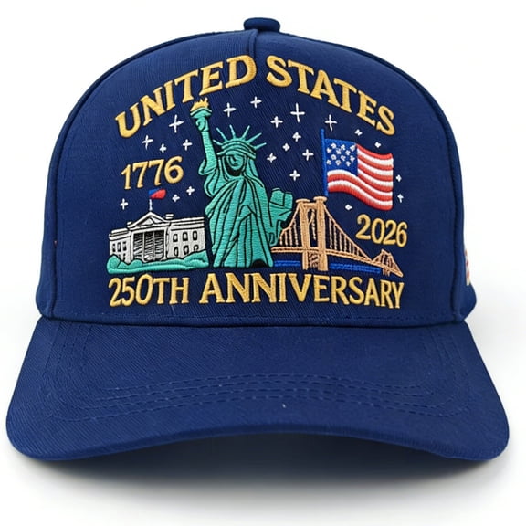 Eagle & Liberty United States 250th Anniversary Hat