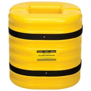 10" Column Opening, 24" High, Yellow, Eagle Column Protector, 1724-10