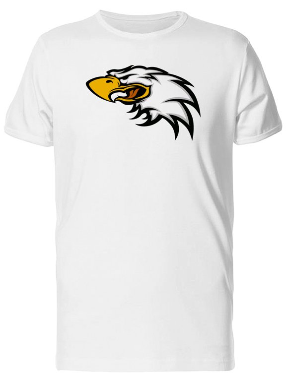 Eagle Mascot Head Cartoon T-Shirt Men -Image by Shutterstock, Male x-Large