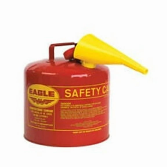 Eagle Mfg 5Gal Type 1 Safety Can W-Funnel