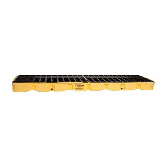 Spill Deck, 60 gal Spill Capacity, 4 Drums, 10,000 lb Load Capacity, Polyethylene 1647D