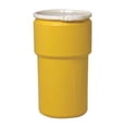 thumbnail image 1 of Eagle Mfg Open Head Transport Drum, Polyethylene, 20 gal, Unlined, Yellow 1652, 1 of 2
