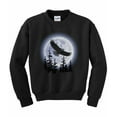 thumbnail image 1 of Eagle Moon Crew Neck Sweatshirt - MENS Sizing, 1 of 2