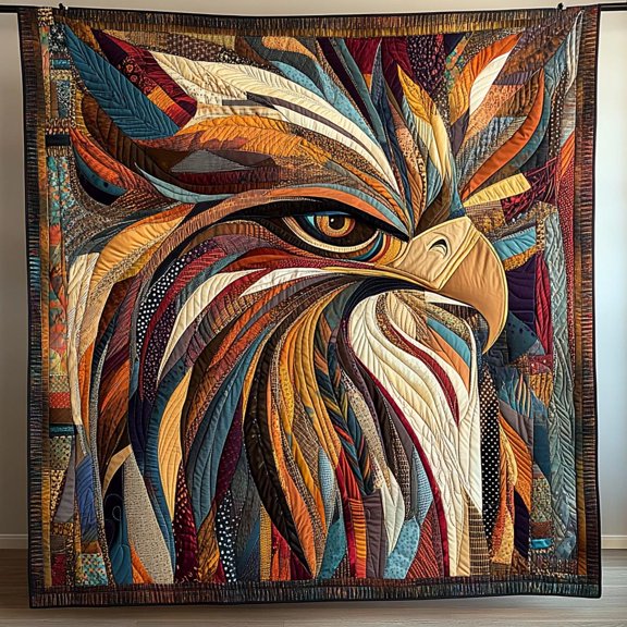 Eagle Native Quilted Blanket