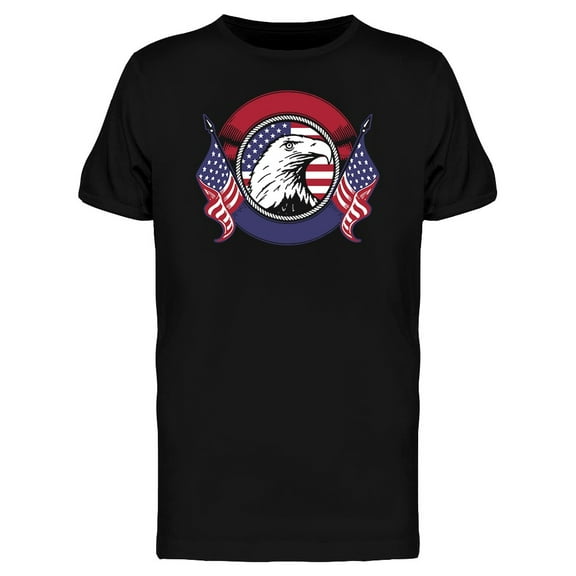 Eagle Of America Icon T-Shirt Men -Image by Shutterstock, Male 3X-Large