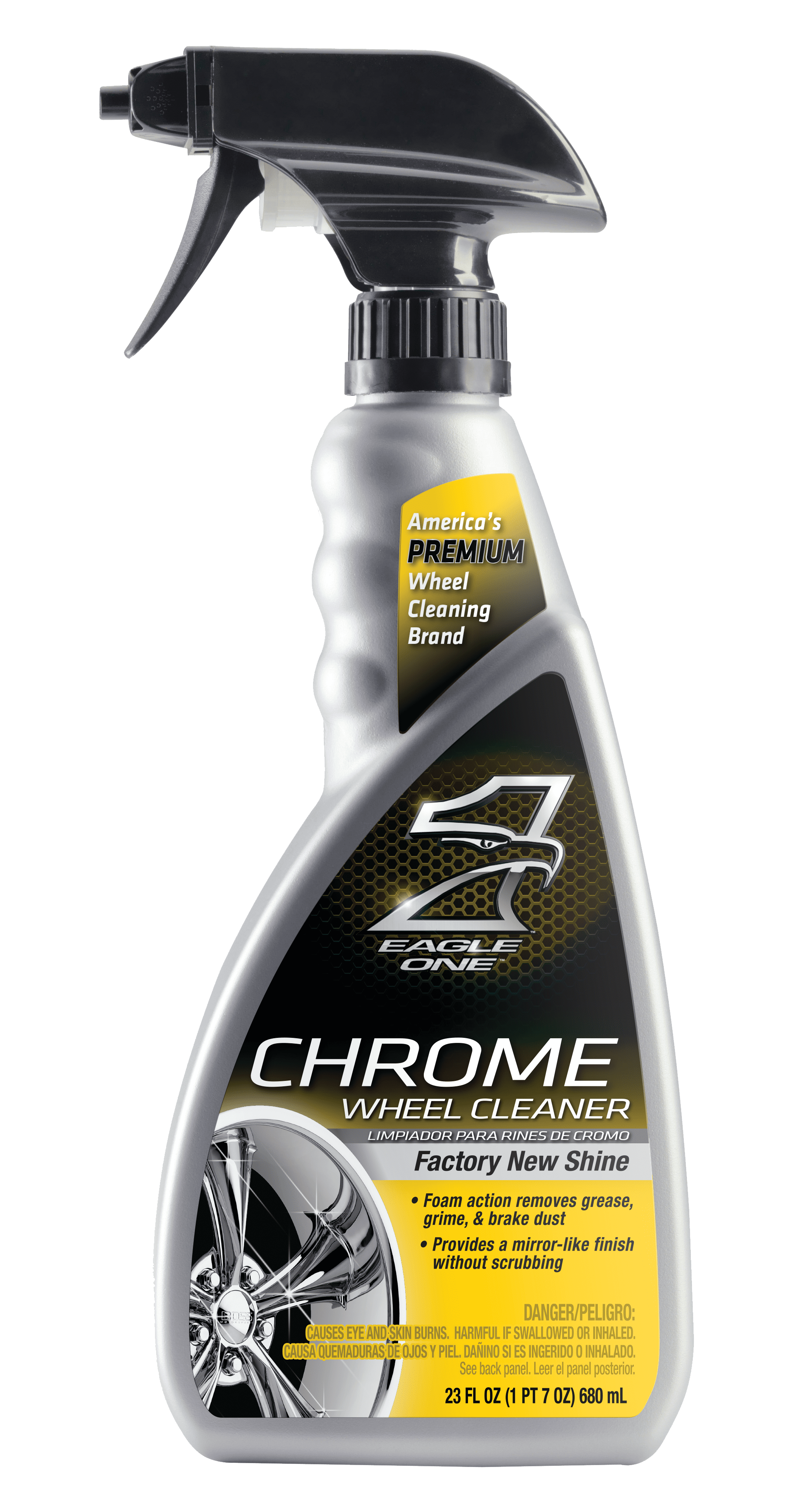 Eagle One Chrome Wheel Triple Cleaning Tire Foam Spray Automotive