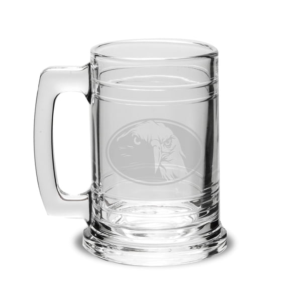Eagle Oval 15oz Deep Etched Colonial Tankard