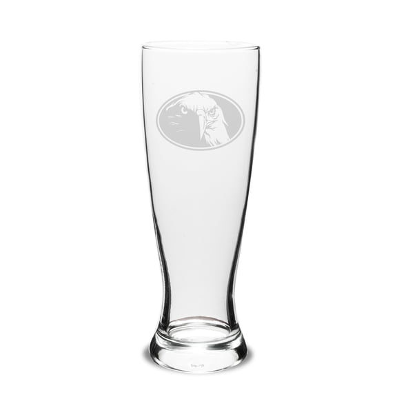 Eagle Oval 23oz Deep Etched University Pilsner