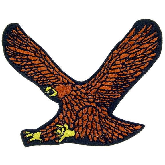 Eagle Patch Brown 3"