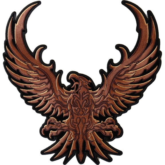 Eagle Patch, Large Back Patches for Jackets and Vests