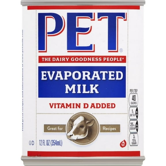 Eagle Pet Milk Evaporated Milk, 12 Fluid Ounce, 24 Per Case